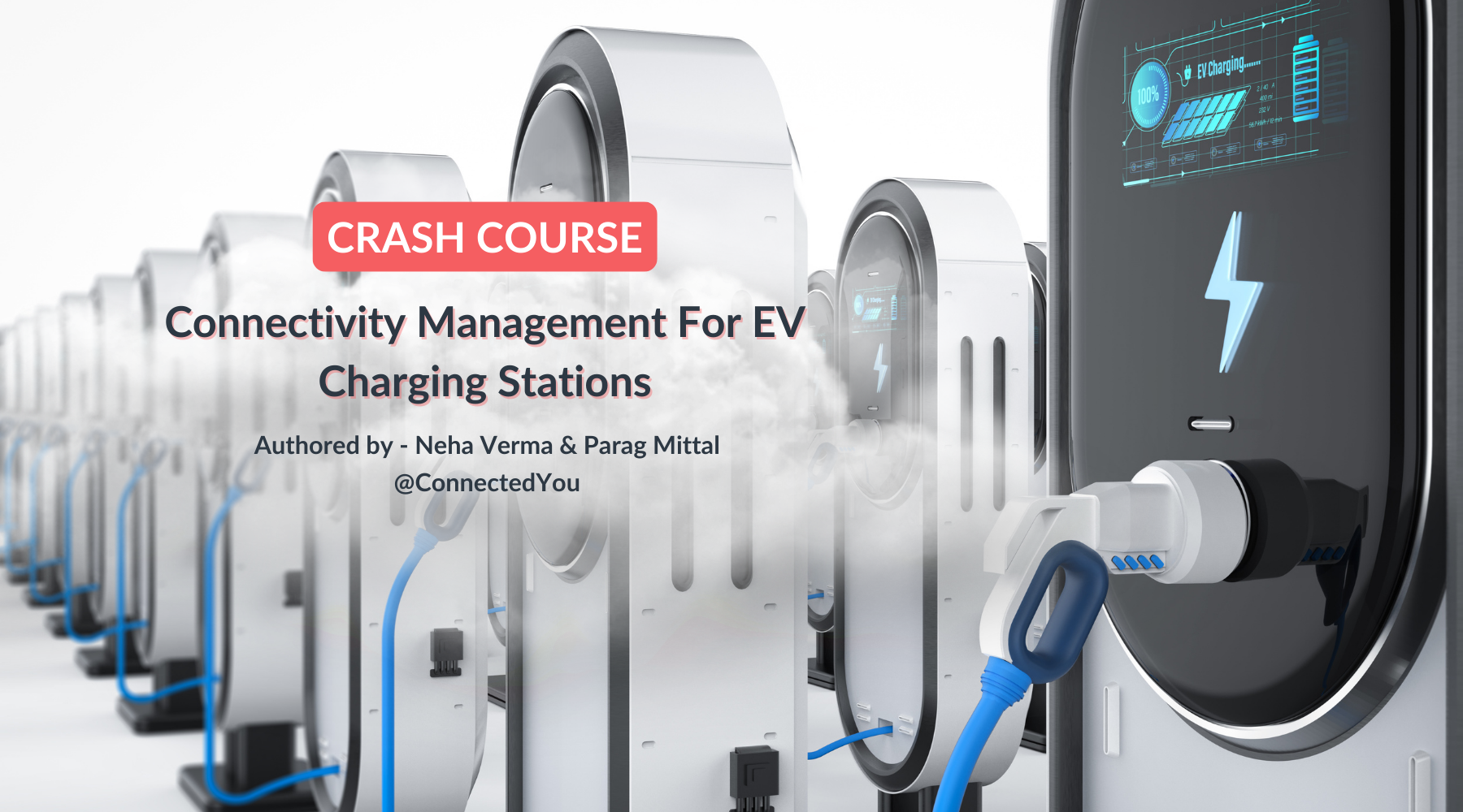 Connectivity management for EV charging stations