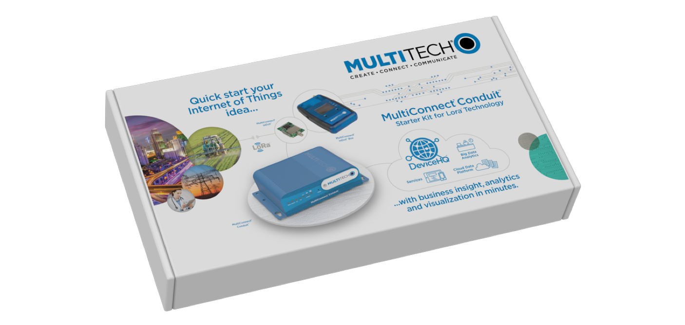 Multitech MultiConnect® Conduit IoT Starter Kit for LoRa® Technology